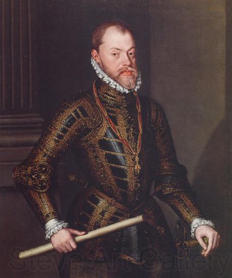 Alonso Sanchez Coello Portrait of Philip II of Spain Spain oil painting art